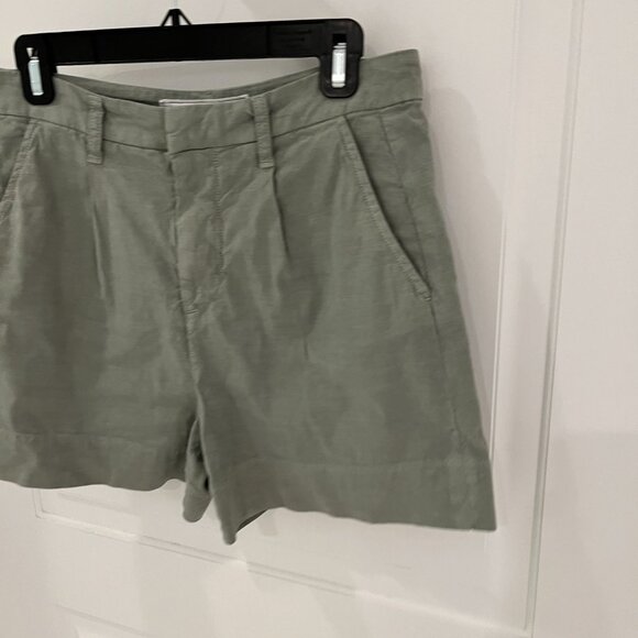 NWOT Frank & Eileen Waterford Walking Shorts Cotton Flax Blend Size 4 - Picture 4 of 9